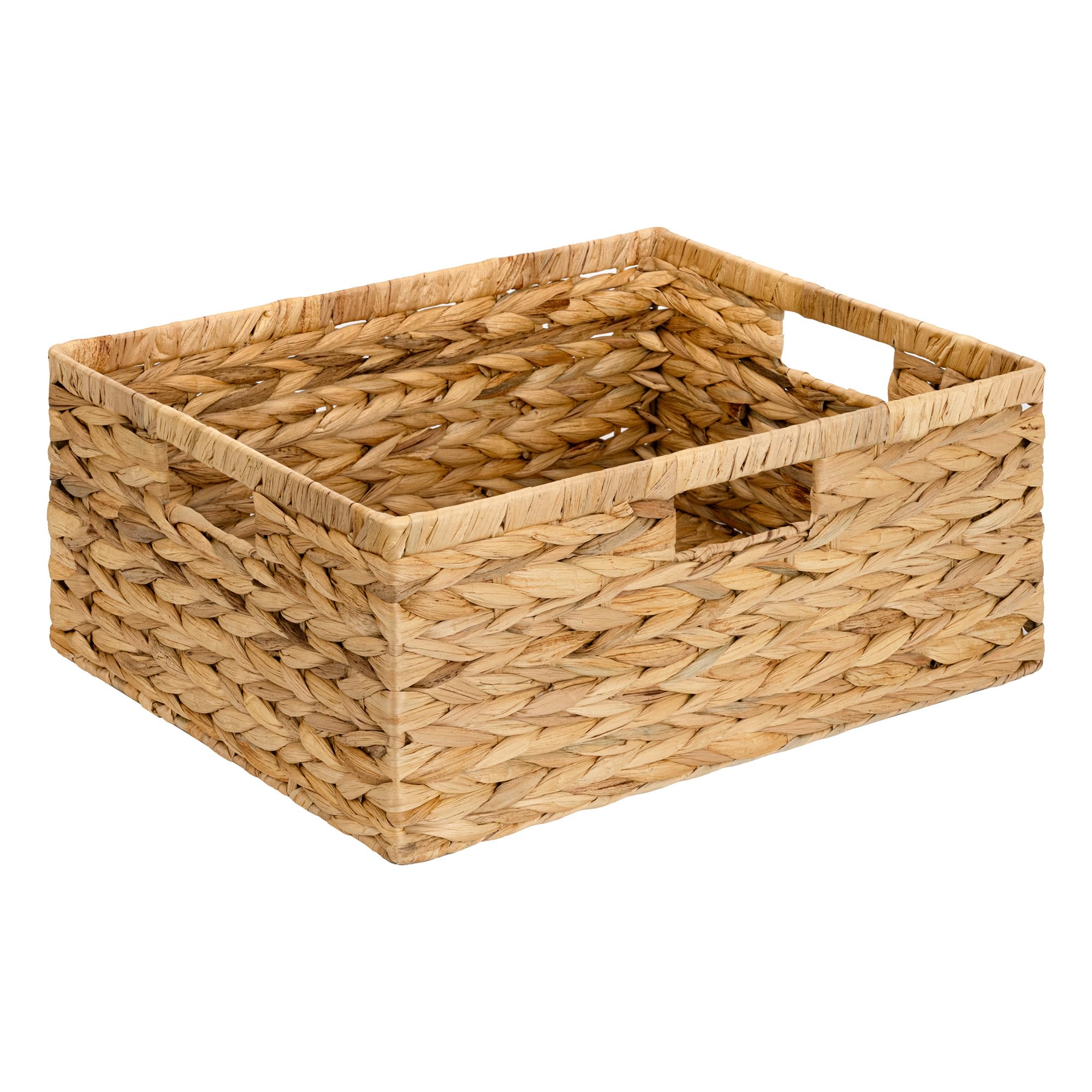 GRANNY SAYS 2-Pack Brown Wicker Storage Baskets